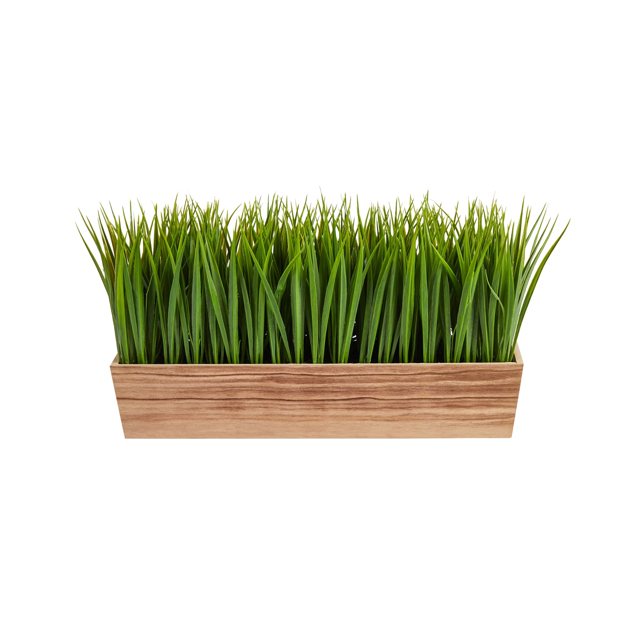 20" Vanilla Grass Artificial Plant in Decorative Planter - 3.25"