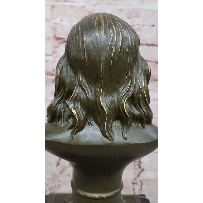 Benjamin Franklin Bronze Bust – Founding Father Sculpture