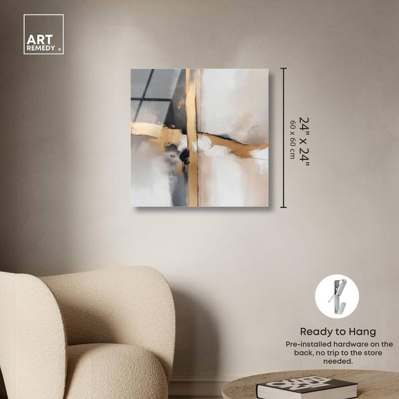Golden Hour I Acrylic by Art Remedy, Ready to Hang