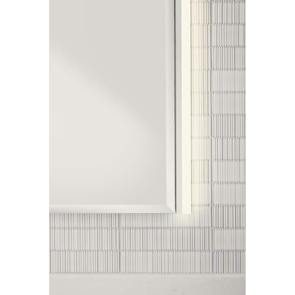 Robern PL Portray 15-1/4" x 26" Frameless Single Door Medicine Cabinet