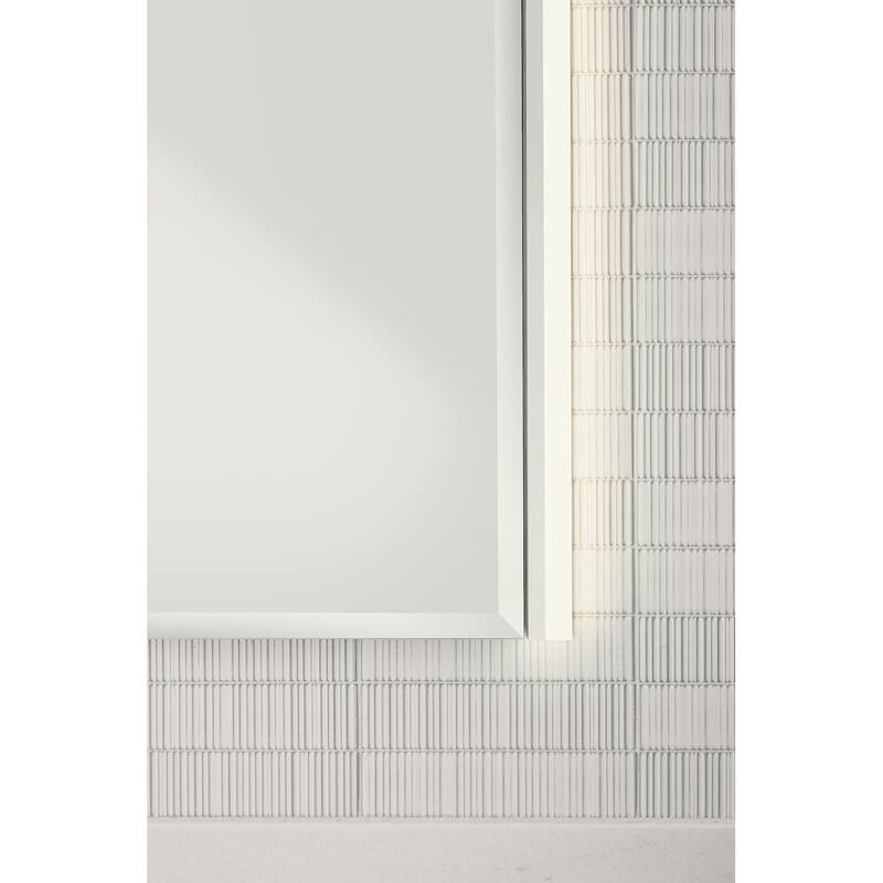 Robern PL Portray 15-1/4" x 36" Beveled Frameless Single Door Medicine