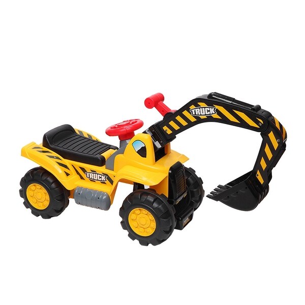 plastic excavator toy