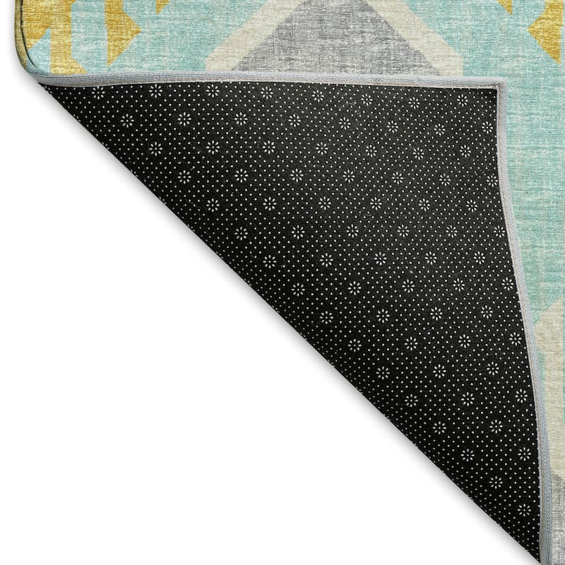 Premium Washable Super Soft Modern Global Mayfield Rug