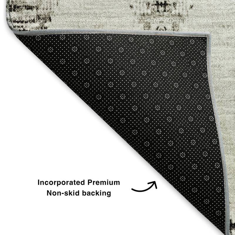 Premium Washable Super Soft Moroccan Boho Mayfield Rug