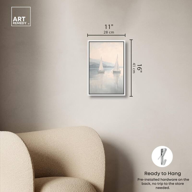 Dreaming of Sails II Canvas by Art Remedy