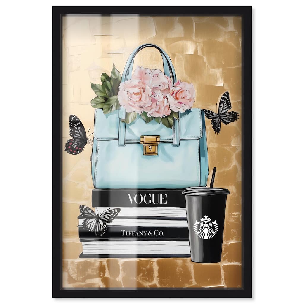 Golden Era of Glam Books Shadowbox by Art Remedy