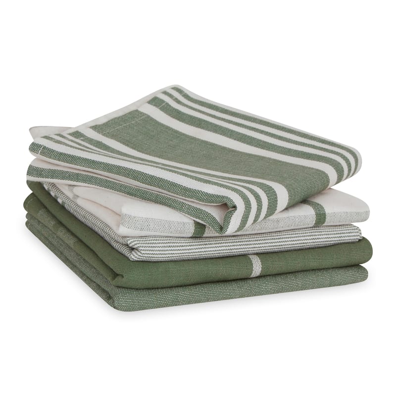 Classic Oversized Woven Dishtowels (Set of 5)