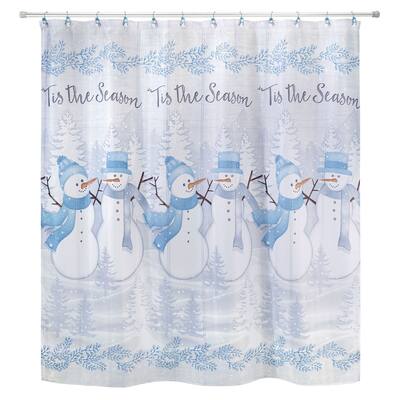 Frosty Friends Shower Curtain