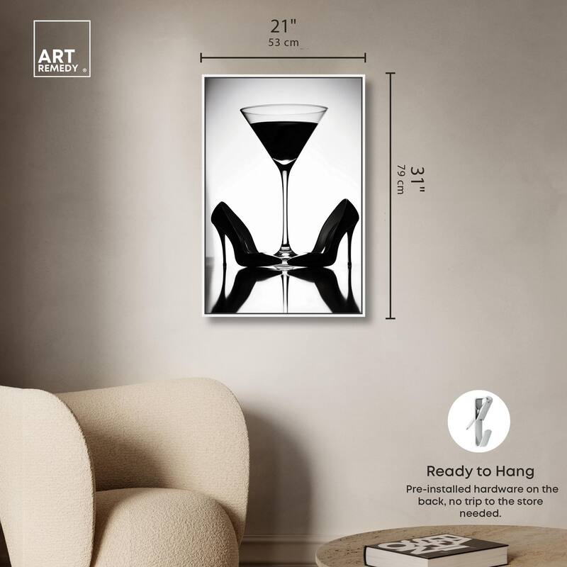 Step and Sip II Canvas by Art Remedy