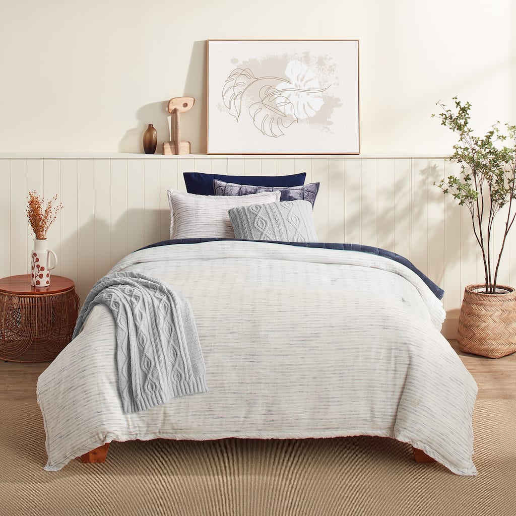 Splendid Lennon Duvet Set Navy