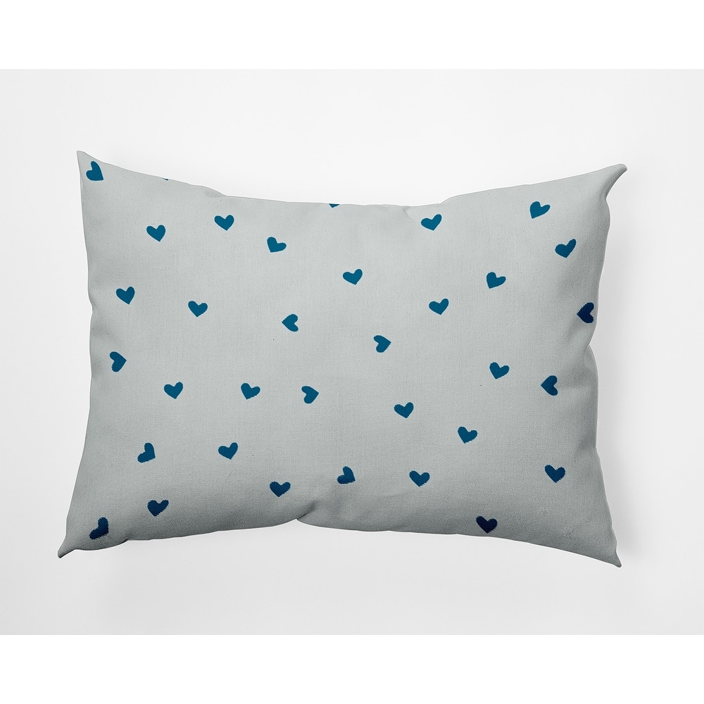 Little Hearts Valentines Day Decorative Throw Pillow