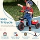 preview thumbnail 9 of 17, 3-Wheel Recreation Ride-On Toddler Tricycle with Bell
