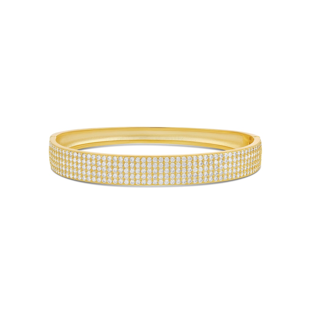 SHYMI Wide Pave Bangle