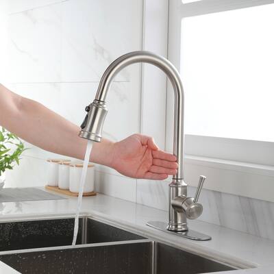 Touch Kitchen Faucet with Pull Down Sprayer