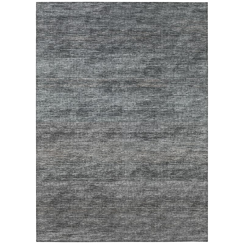 Indoor/ Outdoor Marston Dynamic Transitional Striped Washable Area Rug