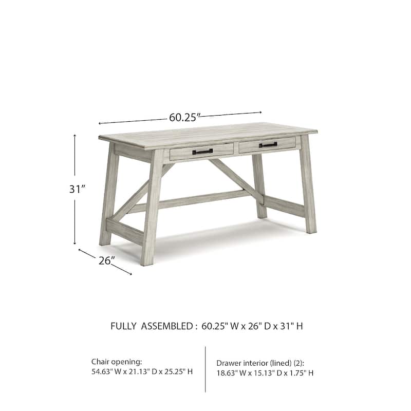 Carynhurst Home Office Large Leg Desk