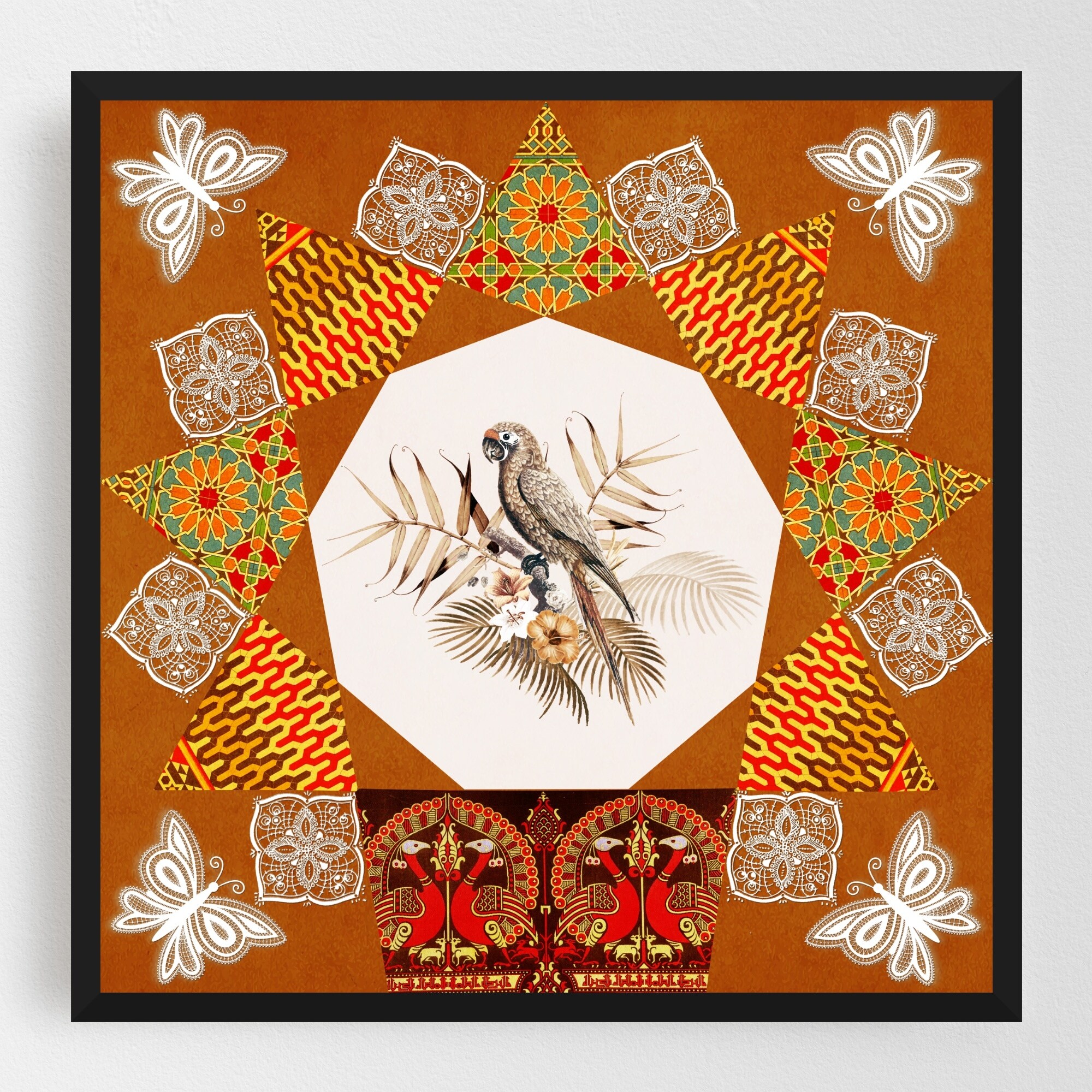11+ Picture Frame Wall Collage Pattern Background