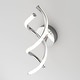 preview thumbnail 6 of 6, Artika DNA LED Integrted Wall Sconce Light Fixture, Chrome