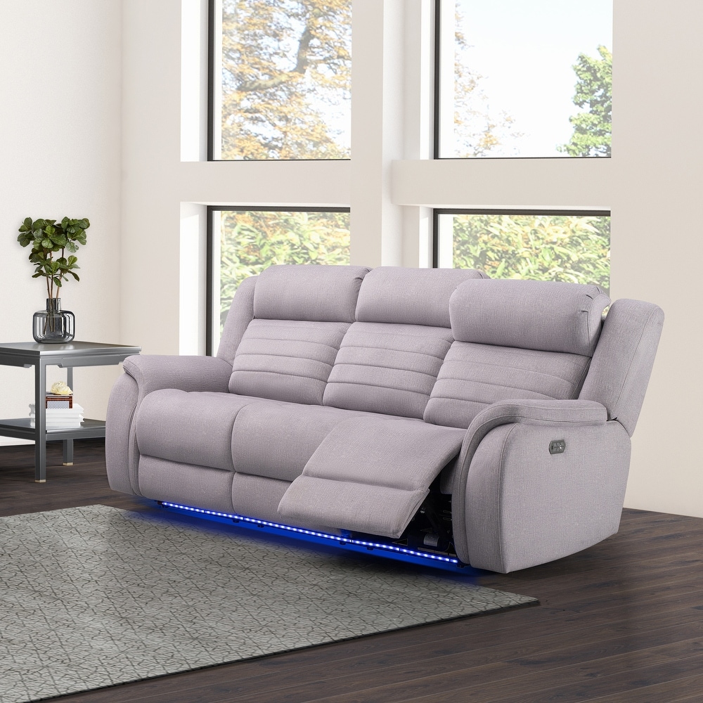 Alexander Dual Lay Flat Reclining Sofa with Memory Foam Seat Topper - Bed  Bath & Beyond - 17613656
