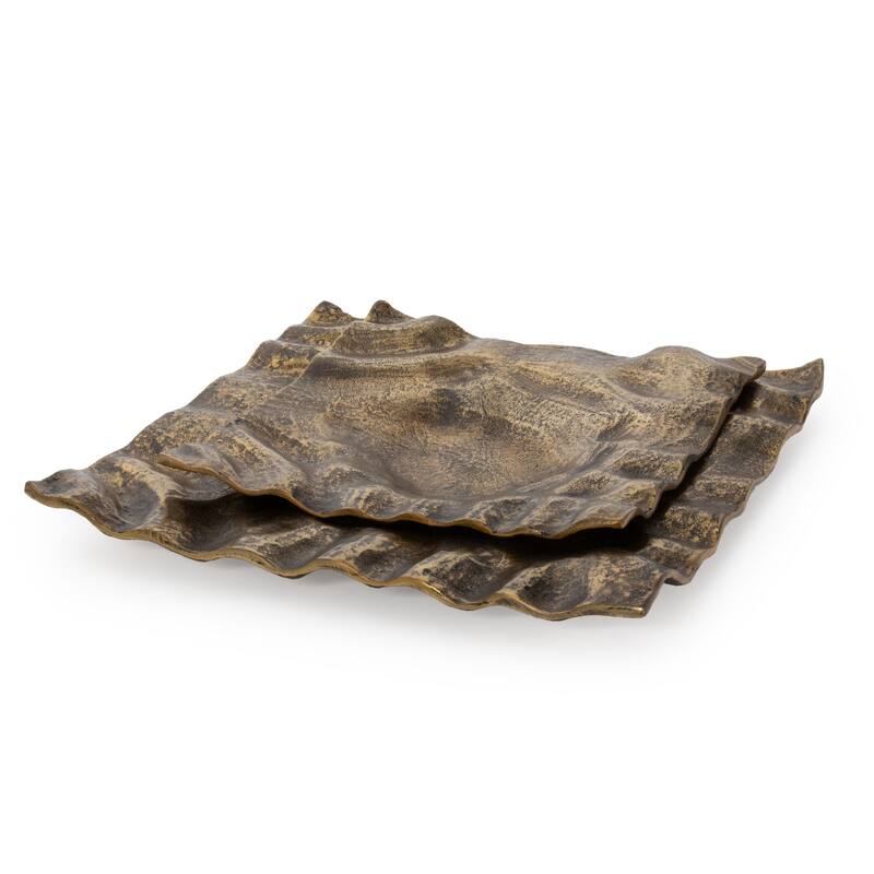 Amaya Decorative Metal Tray