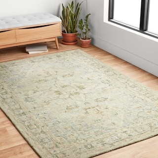Alexander Home Hand-hooked Traditional Mosaic Wool Rug