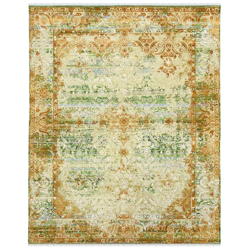 Avatar Oriental Area Rug - Orange - 8' x 10' - 8' x 10'