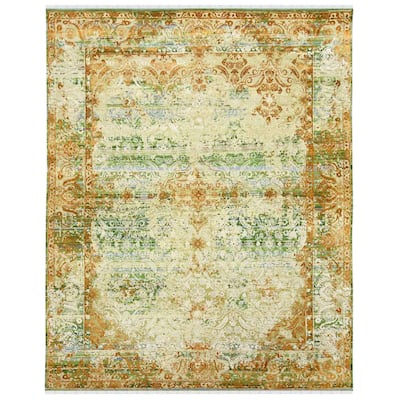 Avatar Oriental Area Rug - Orange - 8' x 10'