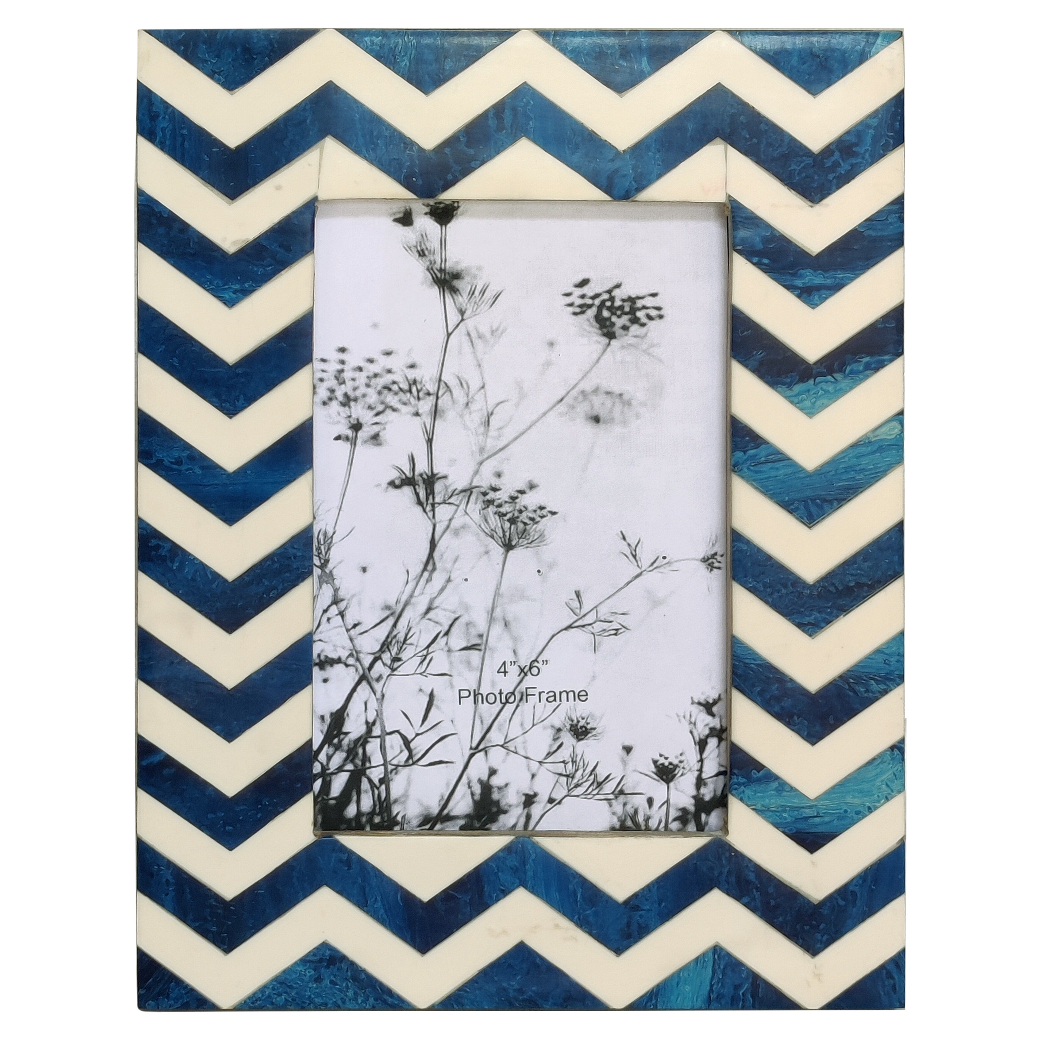 chevron photo frame