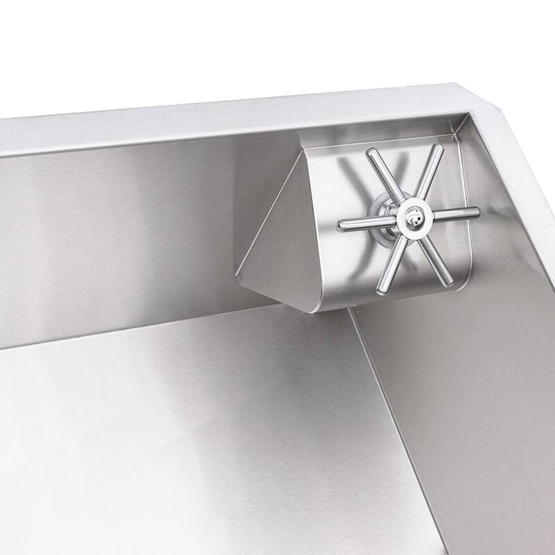 Ruvati 30-inch Undermount 16 Gauge Stainless Steel Rounded Corners Kitchen Sink - RVH7533