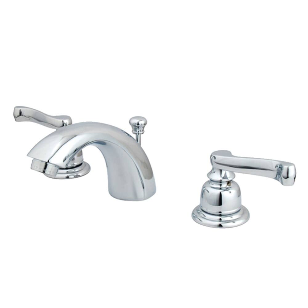 Kingston Brass Royale 1.2 GPM Widespread Bathroom Faucet with Pop-Up