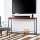 preview thumbnail 16 of 55, SEI Furniture Macen Modern Narrow Industrial Console Table
