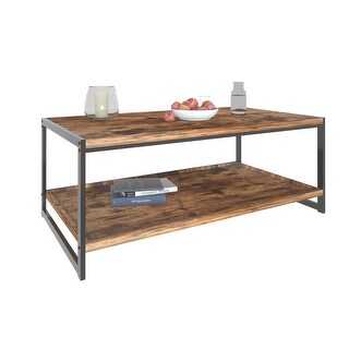 Coffee Table with Storage Shelf - Bed Bath & Beyond - 37688965