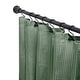 preview thumbnail 44 of 43, Utopia Alley Adjustable 72-Inch Shower Curtain Tension Rod - Rust-Proof Aluminum with Rubber End Cap, No Drill Installation