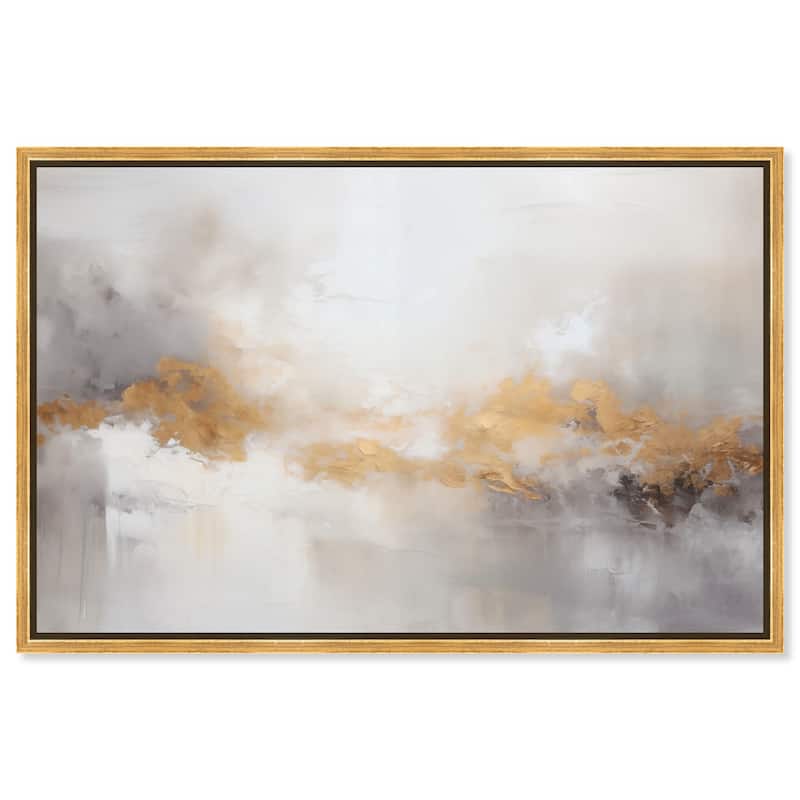 Golden Hour III Canvas by Art Remedy - 54" x 36" - Gold