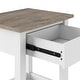 preview thumbnail 7 of 8, Bush Furniture Mayfield Farmhouse Bedroom Nightstand Table.