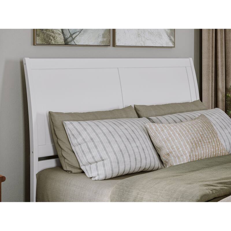 Andorra Platform Bed with Panel Footboard and Storage Drawers