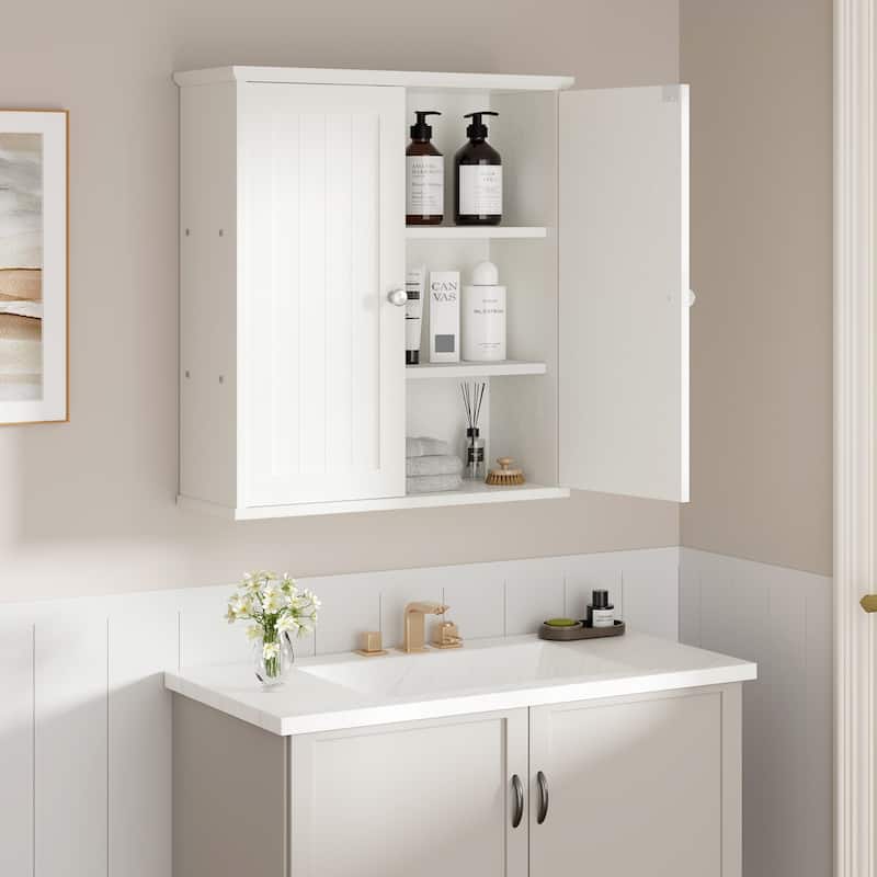 Wall-Mounted Bathroom Cabinet – Storage Cabinet for Kitchen Bathroom
