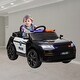 preview thumbnail 11 of 9, 12V Electric Police Car for Kids with Remote Control, Siren, Music, LED Lights, Spring Suspension Wheels & Transport Wheel