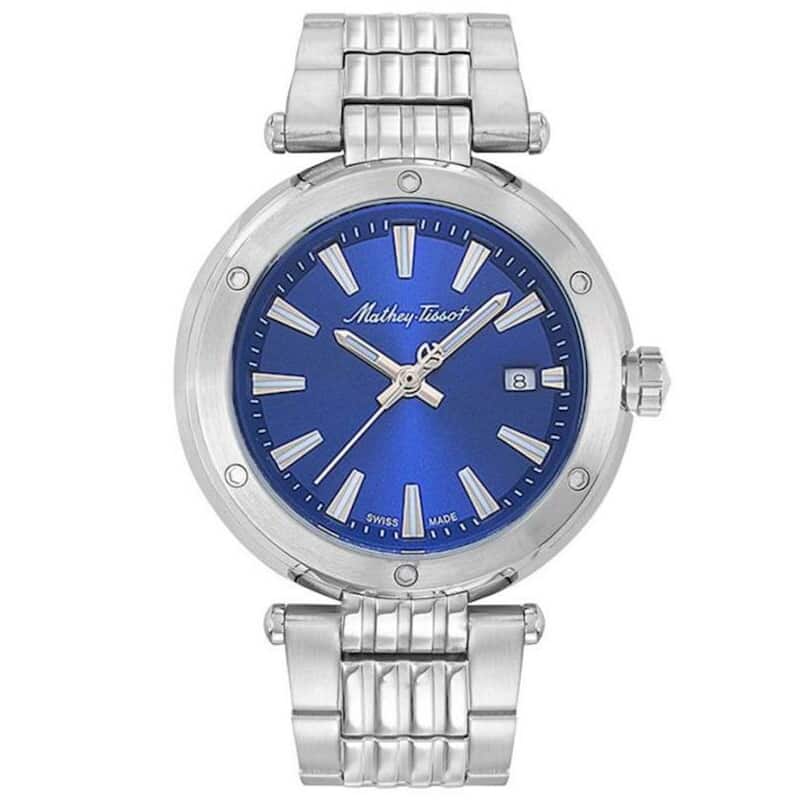 Mathey Tissot Men's Neptune Blue Dial Watch - H912ABU - 6 (36)