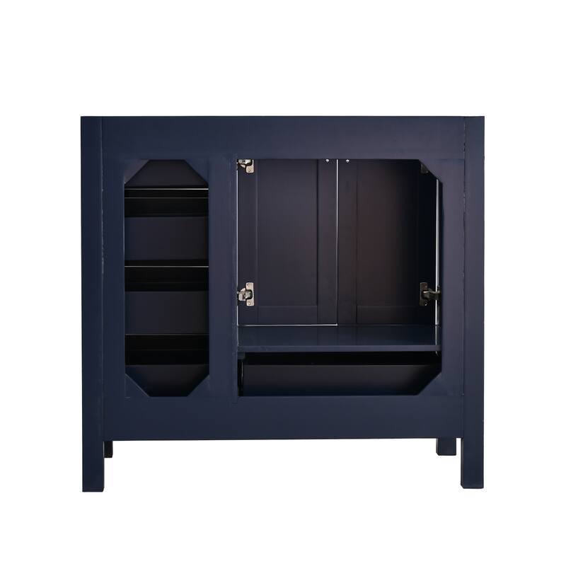 PROOX 42inch Freestanding Bathroom Vanity w Engineered Counter Top Cearmic Sink