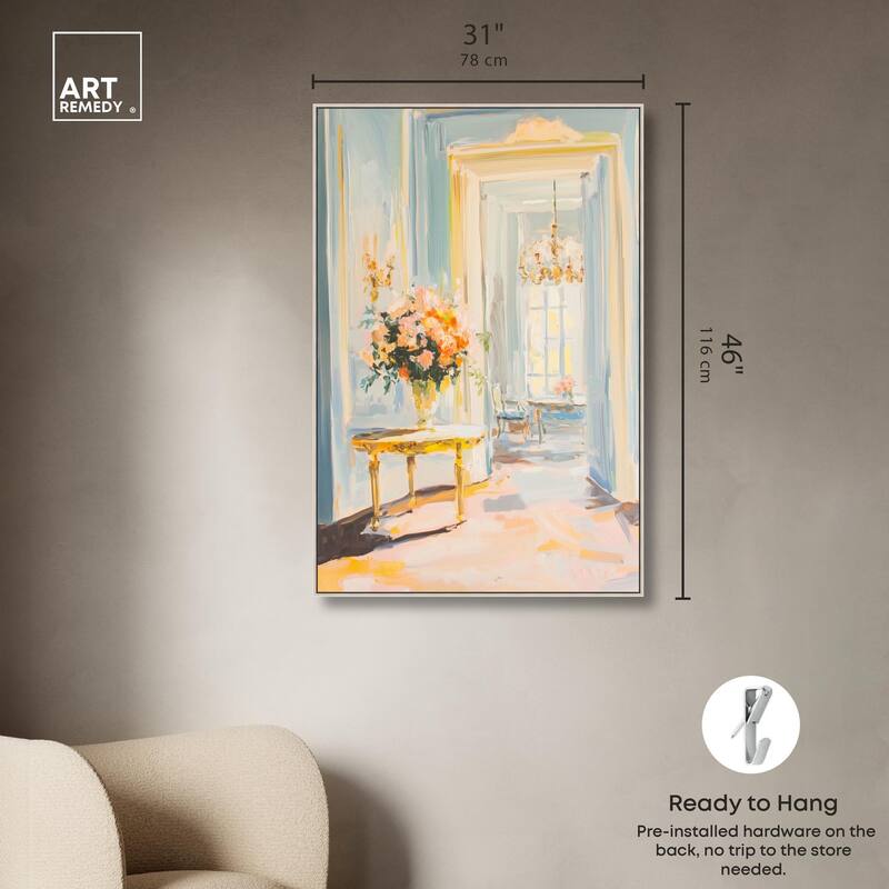 Glowing Room II Canvas by Art Remedy