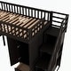 preview thumbnail 33 of 33, Twin size Loft Bed with Bookshelf,Drawers,Desk,and Wardrobe