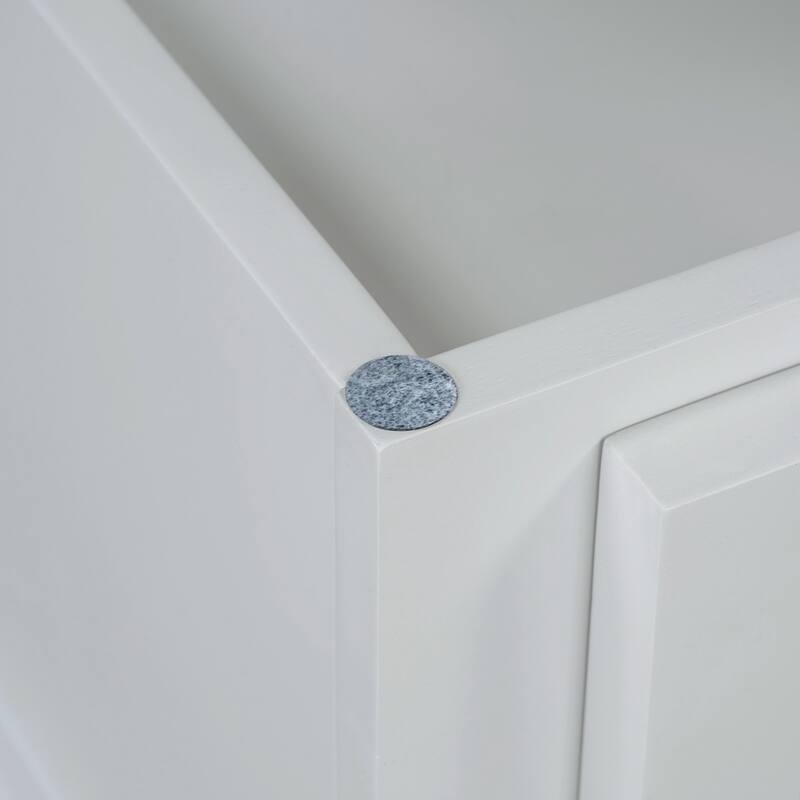 Classic Shoe Bench with Cushion and Three Drawers, Fluted Entryway Bench with Storage
