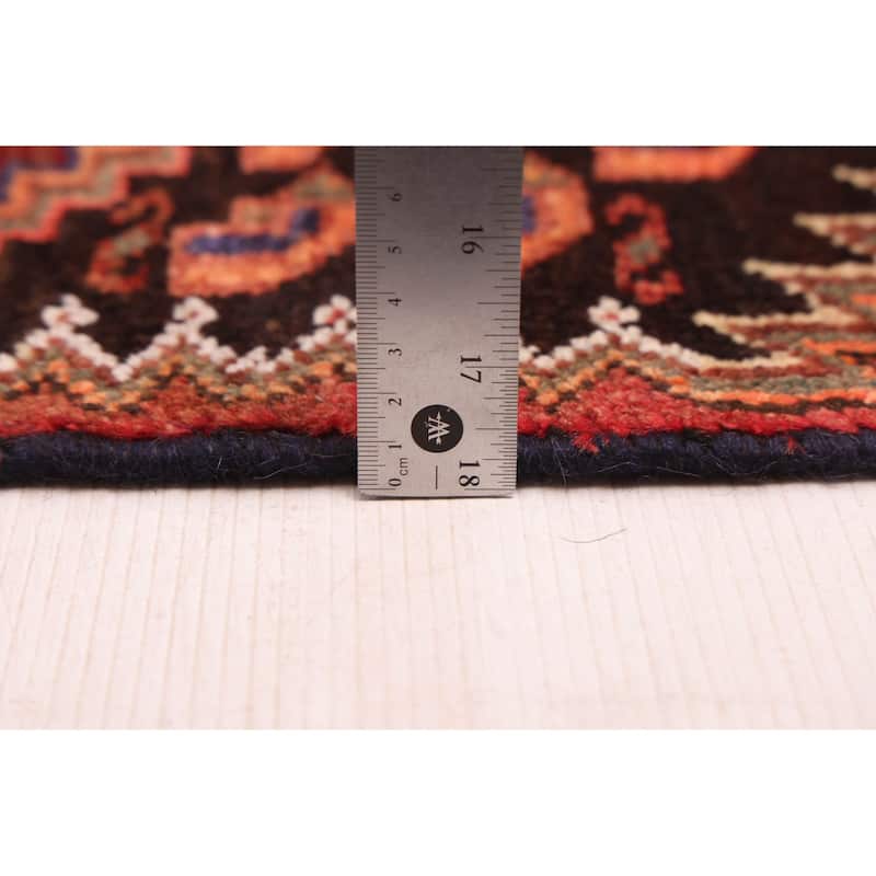 ECARPETGALLERY Hand-knotted Andelz Red Wool Rug - 2'11 x 5'10