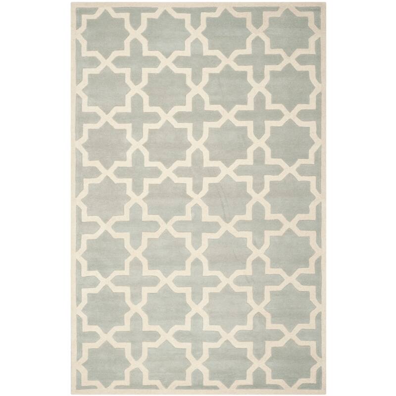 SAFAVIEH Handmade Chatham Begie Modern Moroccan Wool Rug
