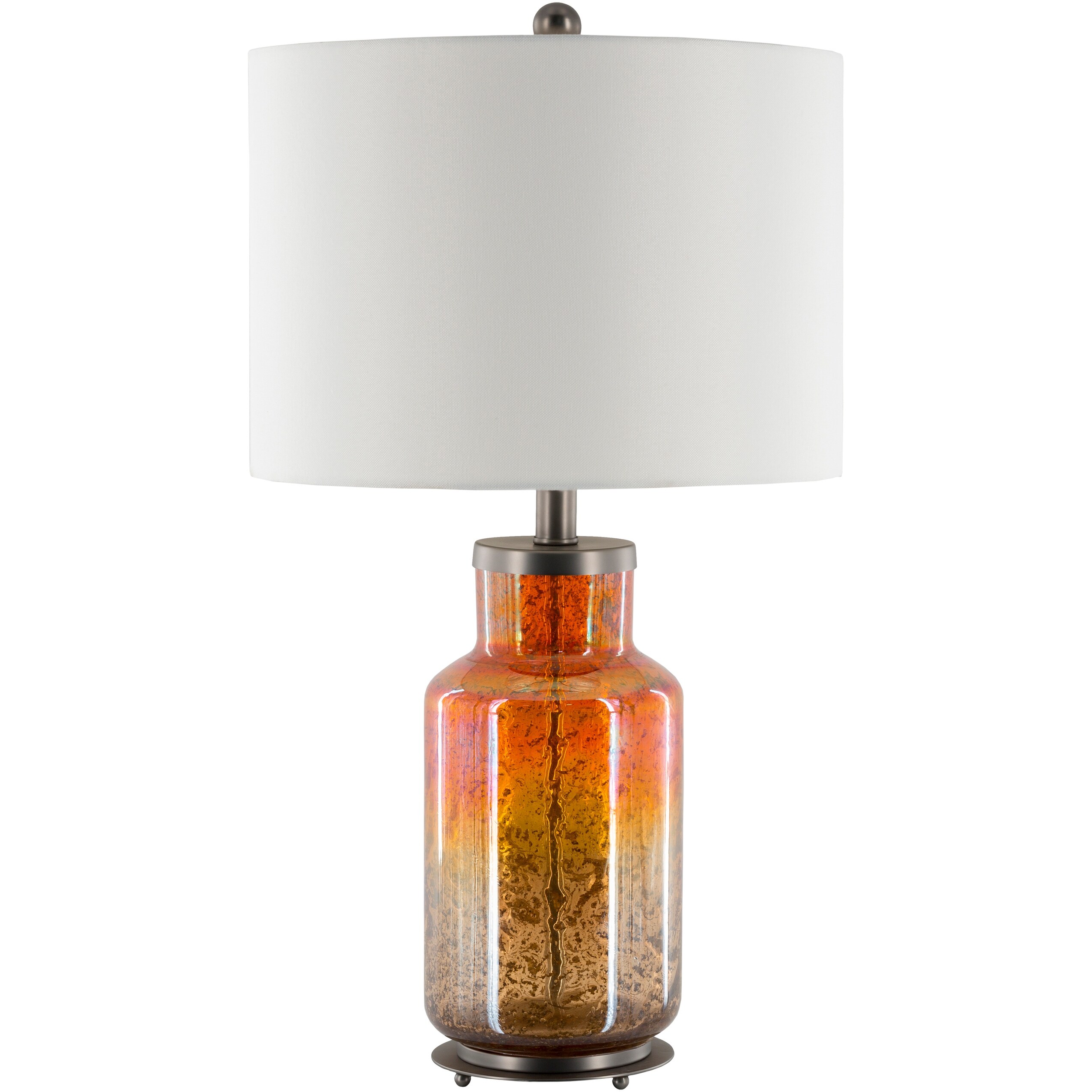 amber table lamp