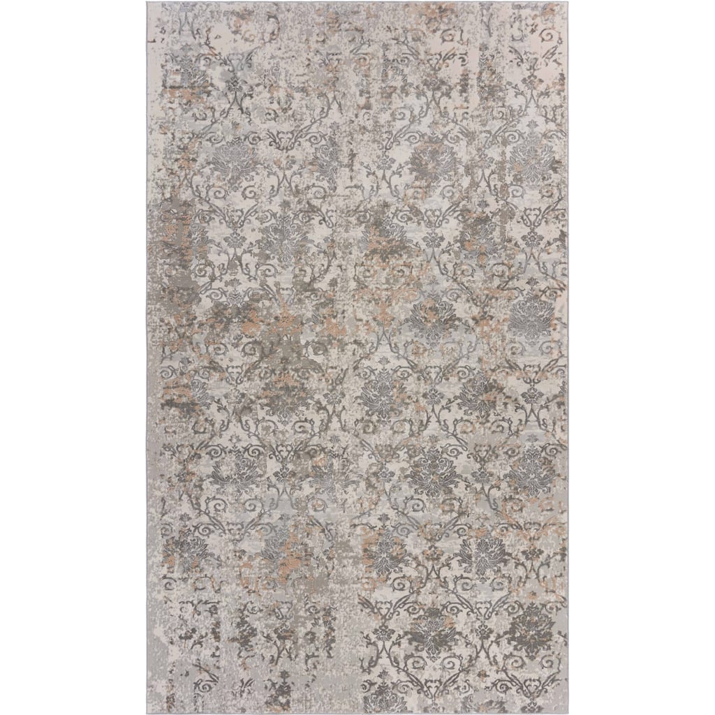 Suxa Distressed Abstract Area Rug By HomeRoots