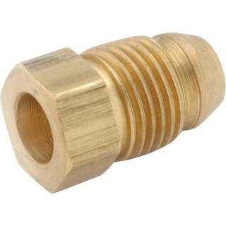 Anderson Metals 1/4 In. Double Compression Nut with Break-Away Sleeve ...