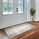 preview thumbnail 15 of 19, Sorbus Area Rug for Entryway, Machine Washable, Non-Slip, Vintage Rug - 3 x 5 ft