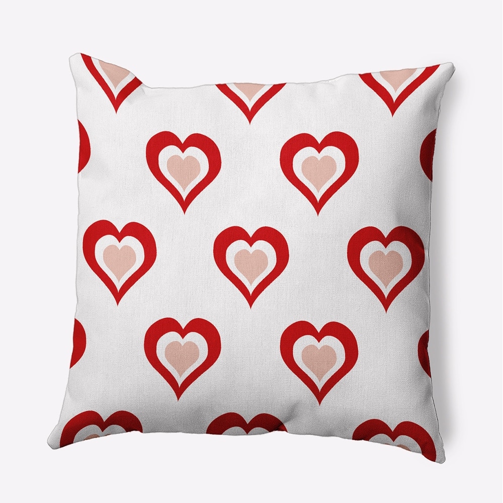Burnin' Love Valentines Day Decorative Throw Pillow